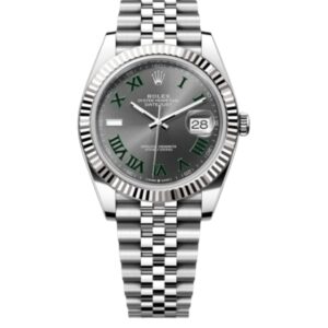 롤렉스 데이저스트 41mm 126334-0022  Full 904L Roman Number Wimbledon Grey Dial Jubilee[CLEAN]