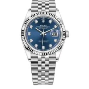 롤렉스 데이저스트 41mm 126334-0037  Full 904L Diamond Mop Blue Dial Jubilee[CLEAN]