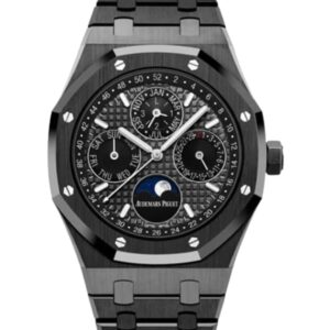 오데마피게 로얄오크 Perpetual Calendar Selfeinding 41mm 26579CB.OO.1225CB.01 Full Black Ceramic Black Dial[APS]