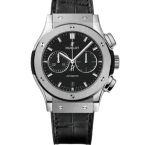 위블로 클래식퓨전 Chronograph 45mm 521.NX.1170.RX Titanium Rubber Strap Black Dial[HB]