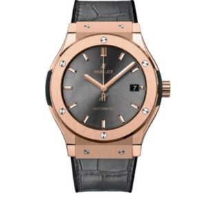 위블로 클래식퓨전 42mm 542.OX.7081.LR Rose Gold Leather Strap Grey Dial[HB]