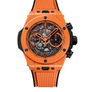 위블로 빅뱅 Unico 42mm 441.CU.5910.RX Orange Ceramic Orange Rubber Strap Skeletonized Dial[BBF]