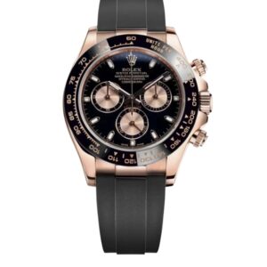 롤렉스 데이토나 40mm 116515LN-0012 Rose Gold Rubber Strap Black Dial[CLEAN]
