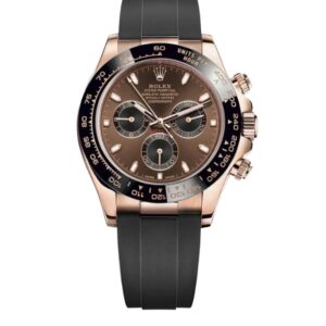 롤렉스 데이토나 40mm 116515LN-0041 Rose Gold Rubber Strap Brown Dial[CLEAN]