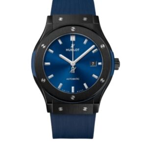 위블로 클래식퓨전 Blue 42mm 511.CM.7170.RX Ceramic Rubber Strap Blue Dial[HB]