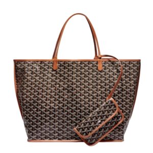 [프리미엄/해외배송]고야드 앙주 백 GM(블랙탄)