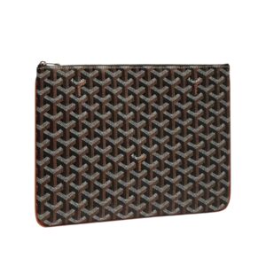 [프리미엄/해외배송]고야드 세나 클러치 백 MM(블랙탄)