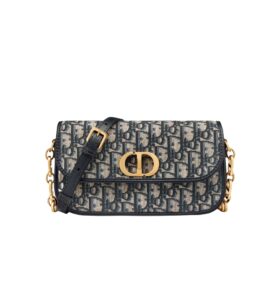 [탑티어/해외배송]디올 30 몽테뉴 애비뉴 백(블루/오블리크 자카드)