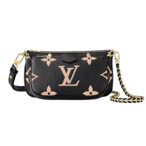 [프리미엄/해외배송]루이비통 멀티 포쉐트 악세수아 앙프렝뜨(블랙/크렘)