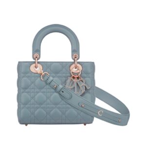 [탑티어/해외배송]디올 레이디 디올 ABC 스몰 백 컬러 팬던트(블루/까나쥬/램스킨)