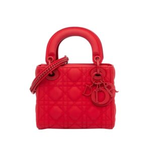 [탑티어/해외배송]디올 레이디 디올 미니 백(울트라 매트 레드/까나쥬/램스킨)