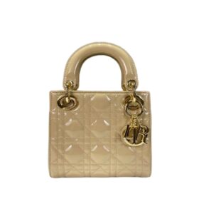 [탑티어/해외배송]디올 레이디 디올 미니 백(샌드/까나쥬/페이턴트)