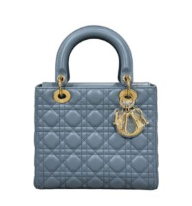 [탑티어/해외배송]디올 레이디 디올 미디엄 백(클라우드 블루/까나쥬/램스킨)