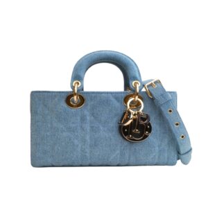 [탑티어/해외배송]디올 레이디 디조이 미디엄 백(블루/까나쥬/데님)