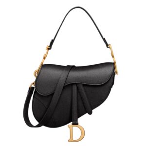 [탑티어/해외배송]디올 새들 스트랩 백(블랙/그레인 카프스킨)