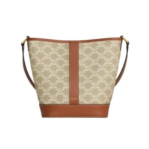 [프리미엄/해외배송]셀린느 버킷 백 스몰(그레주/트리옹프 캔버스)