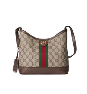 [프리미엄/해외배송]구찌 오피디아 스몰 숄더백(GG수프림 베이지/에보니)