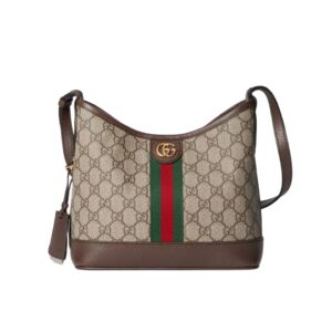 [프리미엄/해외배송]구찌 오피디아 스몰 숄더백(GG수프림 베이지/에보니)