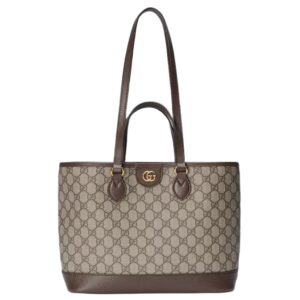 [프리미엄/해외배송]구찌 오피디아 스몰 토트백(GG수프림 베이지/에보니)