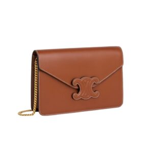 [프리미엄/해외배송]셀린느 퀴르 트리오페 WOC(탠)