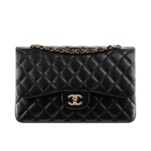 [프리미엄/해외배송]샤넬 클래식 플랩 백 점보(블랙/금장/램스킨)