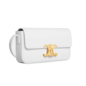 [프리미엄/해외배송]셀린느 클로드 숄더백(화이트)