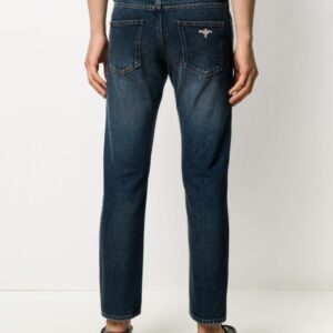 [국내배송]톰브라운 삼색레더 스틸 워싱 밍크융 슬림진