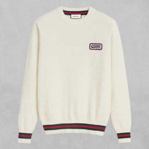 [국내배송]구찌 GG 슈프림 자카드 울 니트 풀오버