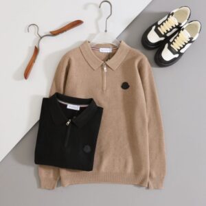 [국내배송]몽클레어 와플 카라 니트