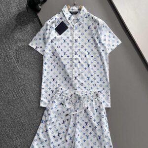 [국내배송]루이비통 모노그램 반팔 셔츠 & 팬츠 세트