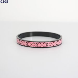 [국내배송]샤넬 CC로고 핑크 팔찌