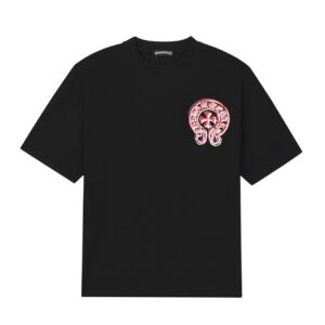 [국내배송]크롬하츠 로고 라운드 티셔츠