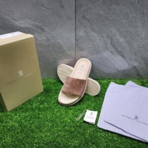 [국내배송]브루넬로 쿠치넬리 스웨이드 슬리퍼