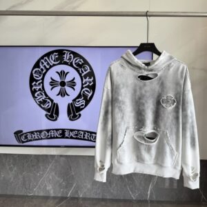 [국내배송]크롬하츠 디스트로이드 빈티지 후드티 2025FW