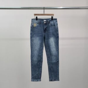 [국내배송]로에베 아나그램 절개 워싱 청바지