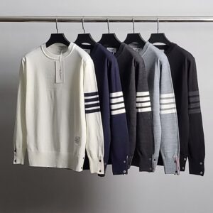 [국내배송]톰브라운 사선완장 베이직 긴팔 니트