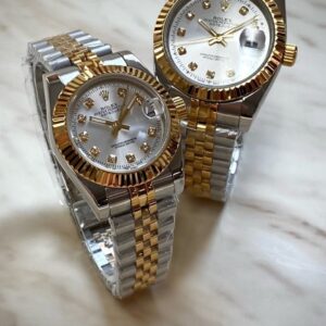 [국내배송]로렉스 데이저스트 텐포인트 실버다이얼 콤비 커플