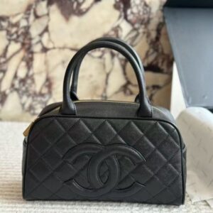 [국내배송]샤넬 클래식 캐비어 스몰 볼링백