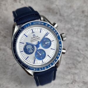 [국내배송]오메가 스피드마스터 실버 스누피 어워드 50주년 에디션