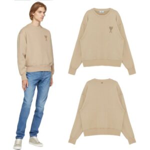 [국내배송]아미 신상자수맨투맨(베이지)