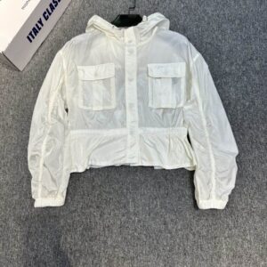 [국내배송]몽클레어 여성 페플럼 바람막이 여름자켓