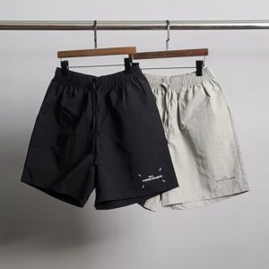 [국내배송]메종 마르지엘라 레터링 프린팅 나일론 5부 팬츠