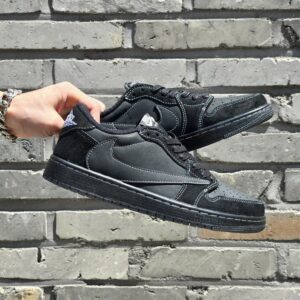 [국내배송]조던1 X 트레비스스캇 블랙 팬텀