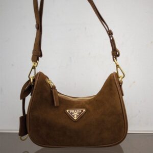 [국내배송]프라다 리에디션 스웨이드 미니백