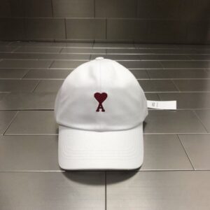 [국내배송]아미 하트자수 볼캡