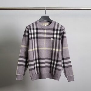 [국내배송]버버리 기사자수 노바체크 니트