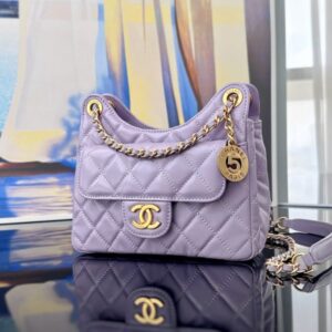 [국내배송]샤넬 23C 포켓 체인 호보백 스몰 AS3710