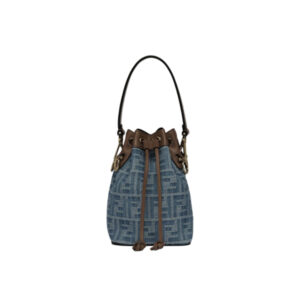 [프리미엄/해외배송]펜디 몬트레조 백 미니(블루/자카드)