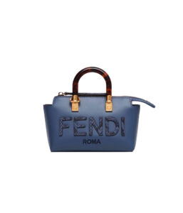 [프리미엄/해외배송]펜디 바이더웨이 보스턴 백 미니 이그조틱(네이비)