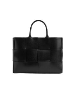 [프리미엄/해외배송]보테가 아르코 토트 백 미디엄(블랙)